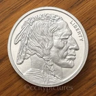 1/2 oz GSM Buffalo 999 Fine Silver BU Round #2