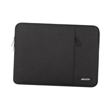 Black 15" Laptop Sleeve Bag with Pocket - Laptop Case with Pocket