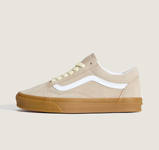 Vans Classics Old Skool Unisex Trainers in Grey and White All Sizes