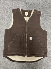 Carhartt Vest Brown Small Mens Used