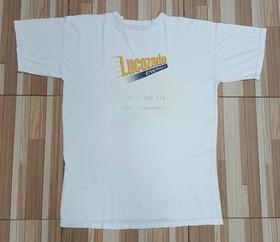 Vintage Tomb Raider 1990s Video Game Promo Lucozade Energy Drink Rare Shirt XL