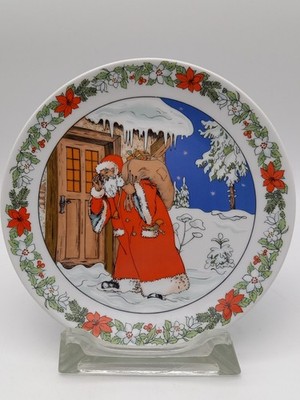 Weihnachtsteller Gebäckteller Nikolausteller , Weihnachten , Kahla Porzellan DDR