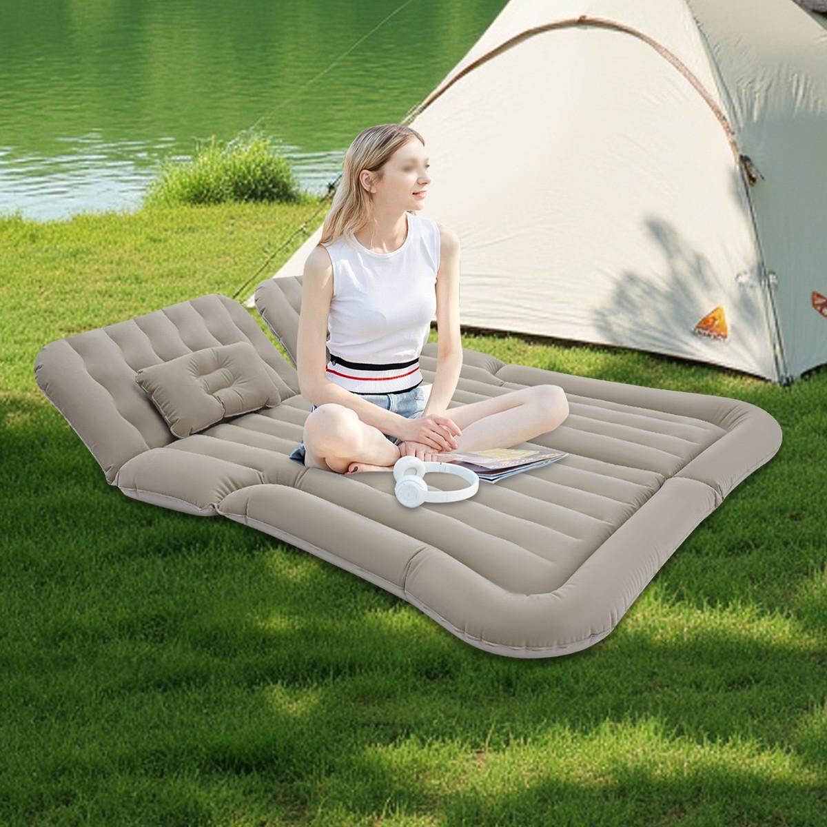 マットレス suvfive Suv Air Mattress, Inflatable Suv Mattress, Grey Car Air Mattress