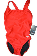 Speedo Women's Swimsuit One Piece Pro LT Red Size 6/32