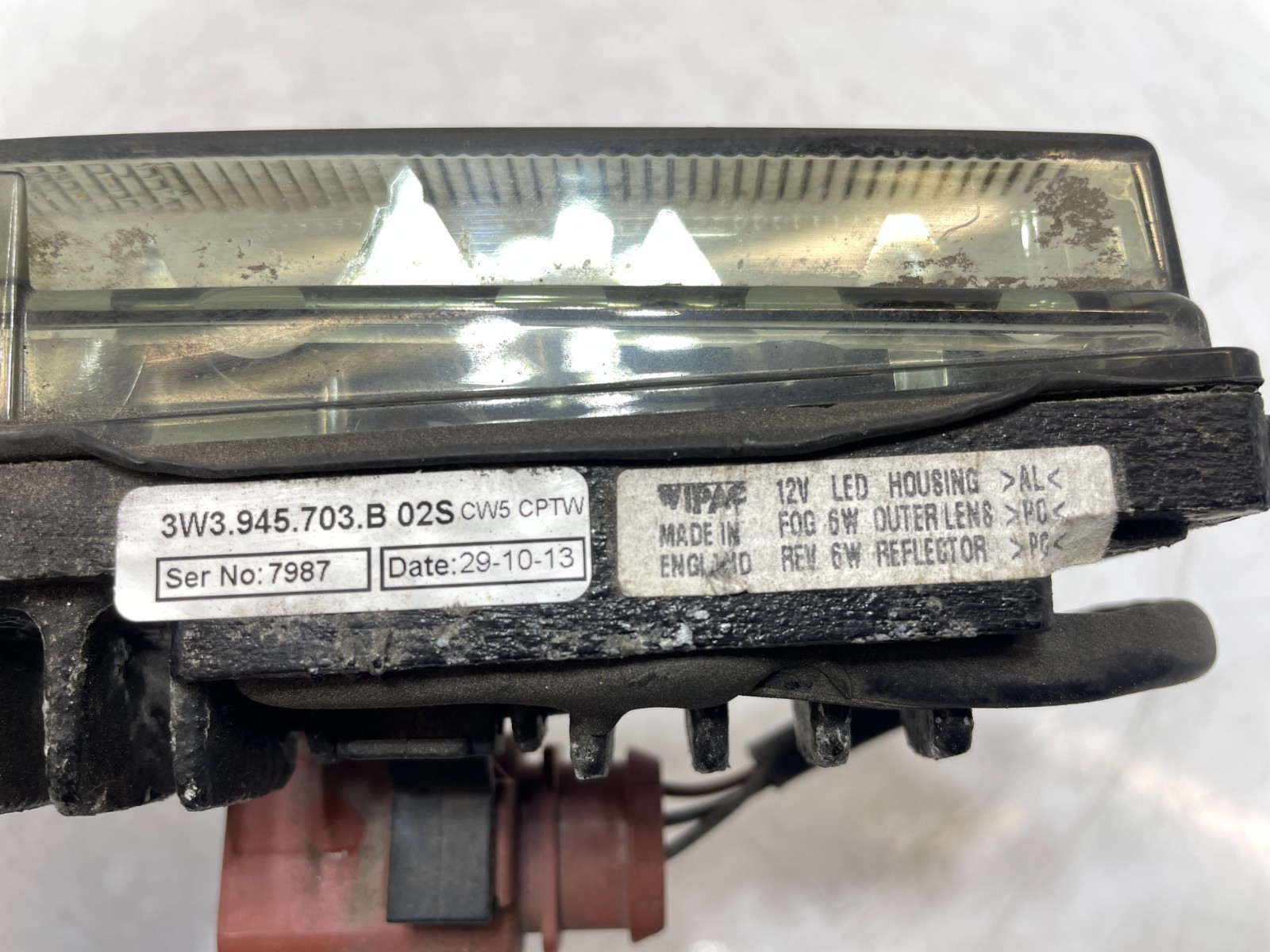 ✅ 12-18 OEM Bentley Continental GT GTC Rear Reverse Fog Light Lamp LED
