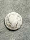 1915-S Barber Silver Dime 10c - AG Almost Good Condition Nice Coin See 7965