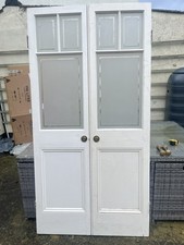 Beautiful 19th Century Reclaimed Vintage/Victorian /Edwardian Double Door
