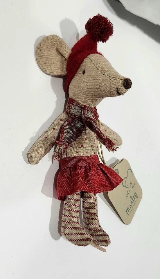 Maileg Große Schwester Weihnachtsmaus Neu Mit Etikett - Bild 3 von 4