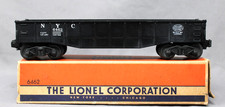 LIONEL 6462 Post War 1954 New York Central NYC Gondola with Box, Var "J" C7