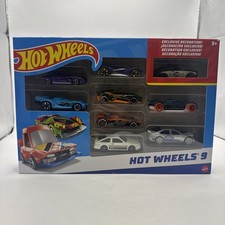 Hot Wheels 9 Pack W/exclusive Cars