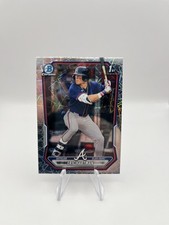 2026 Bowman Eric Hartman Chrome Prospects Laser Refractor 1st #BCP-102 Braves