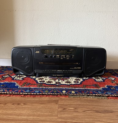 Vintage JVC PC - W222 Super Bass Horn Cassette With Detachable