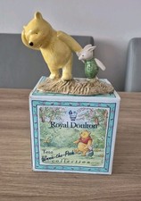 Royal Doulton Disney Winnie the pooh "The Windy Day" 70th Anniversary Figurine