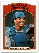 2021 Topps Heritage Minor League #144 Gabriel Moreno Buffalo Bisons