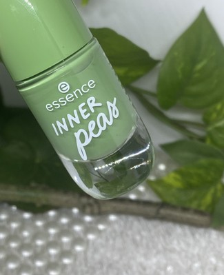 essence Gel Nail Colour Nagellack 55 INNER peas hell grün 8ml *neu*