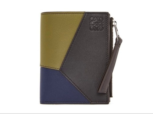 LOEWE Puzzle Compact Wallet Bifold Wallet Multicolor