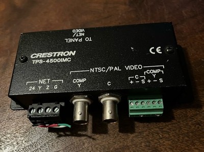 Used Crestron TPS-4500IMC Interface Module NTSC/PAL VIDEO
