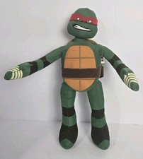 Teenage Mutant Ninja Turtles Raphael Plush 14  Toy 2014 Nickelodeon Viacom TMNT