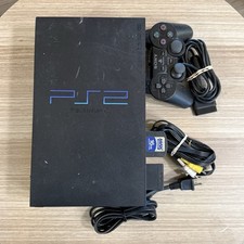 Sony PlayStation 2 PS2 SCPH-39001 Fat Console W/ Memory Cards Cables Controller