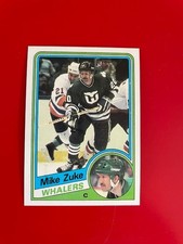 1984-85 Topps hockey #63 Mike Zuke - Hartford Whalers NRMT