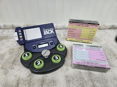 Tiger Electronics Jellyvision You Don't Know Jack Talking Game With Cards 1998
