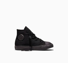 Converse Kids' Chuck Taylor All Star Canvas Shoes - Black Monochrome