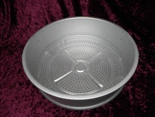 ALUMINUM STEAMER INSERT 15" Professional Restaurant Equipment Kitchen Chef USED