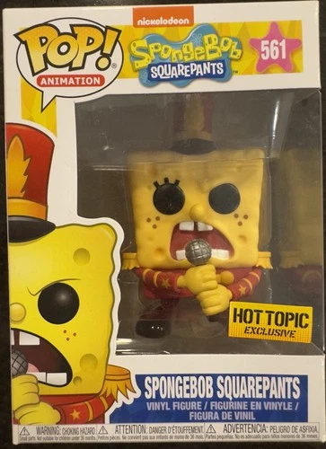 Funko Pop SpongeBob Band Hot Topic Exclusive
