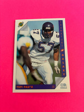 1992 ULTIMATE TRADING CARD COMPANY # 40 YEPI PAU'U  FOOTBALL CARD