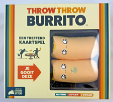 Exploding Kittens Throw Throw Burrito Partyspiel Niederländisch Spiel komplett