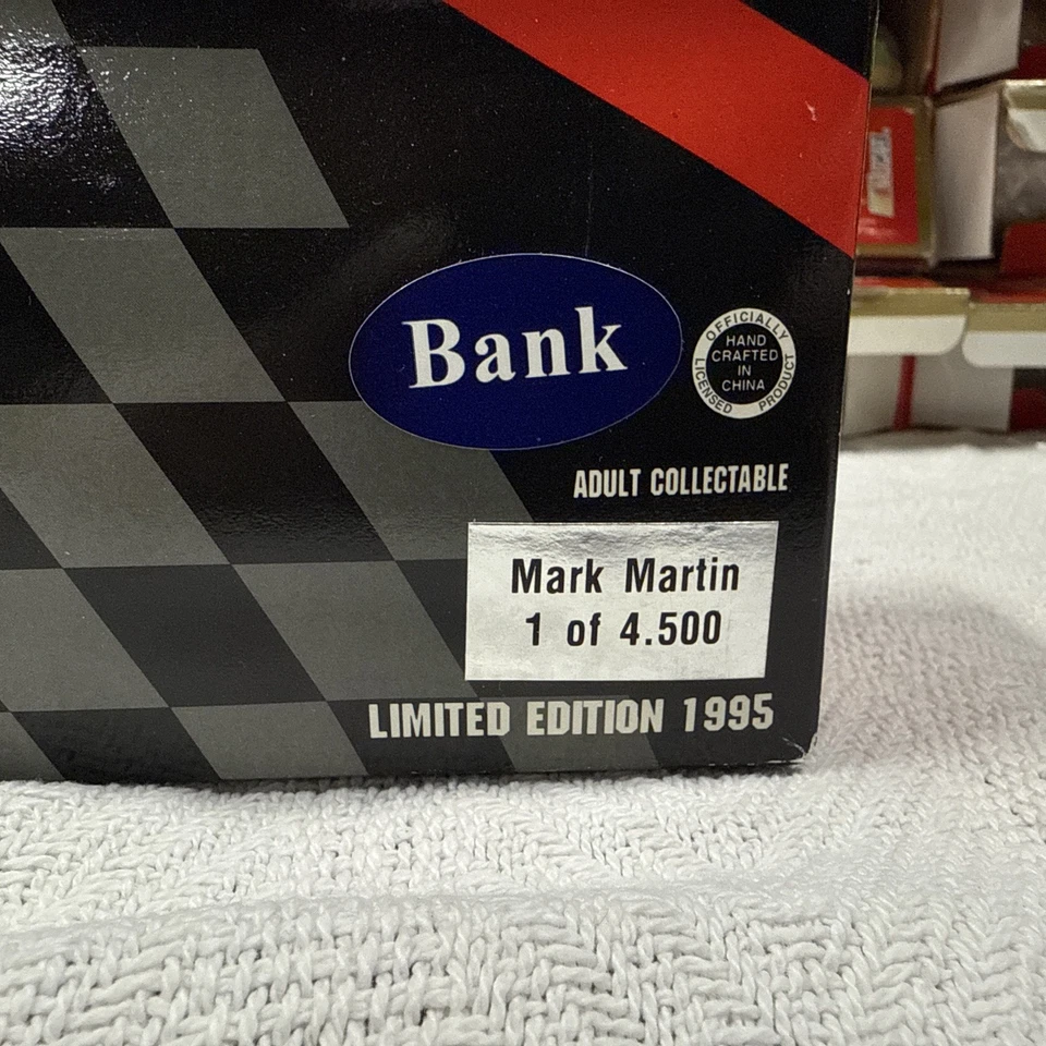 Coleccionables de carreras, Mark Martin, uno de 4500 edición limitada diecast Foto 3 de 4