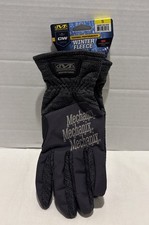 Mechanix Wear Padded Winter Fleece Thermal Workwear Gloves Size SM Black