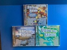 SEALED - LOT OF 3 PARTY TYME KARAOKE - Kids-Country-Super Hits - CD  s