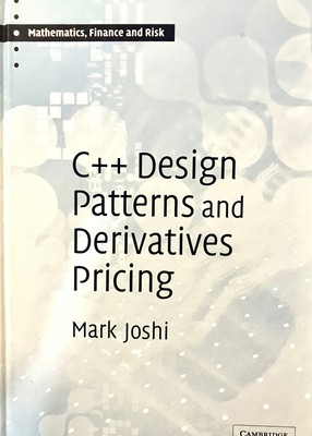 C++ Design Patterns and Derivatives - Hardcover - GOOD - No CD