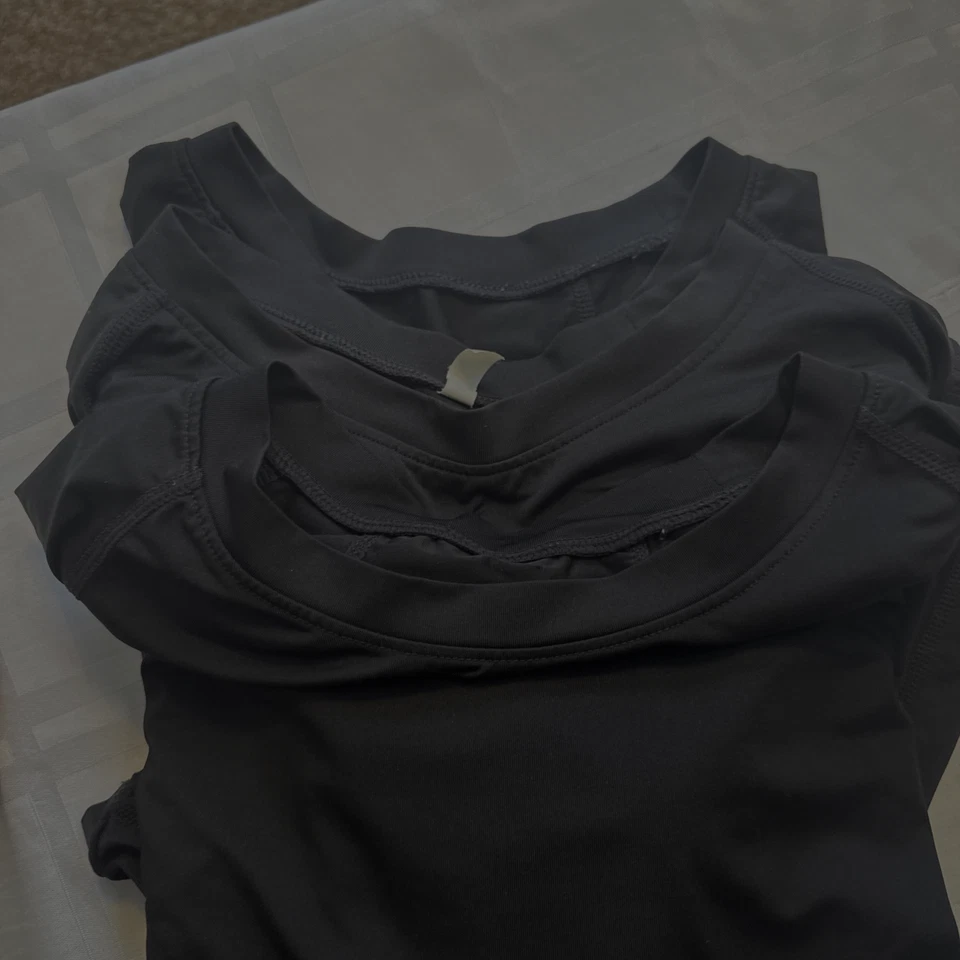 Men's Long Sleeve XL Compression Shirts, Pack of 3 - Image 3 of 4