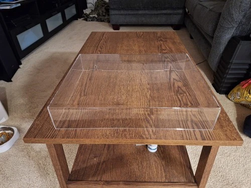 Technics SL 1900 JnB Audio Turntable Dust Cover Used Good Condition Made In USA