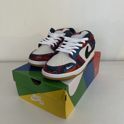 Nike SB Dunk Low Pro X Parra US9 EU42.5 DH7695 600