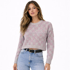 Roberto Collina Metallic Knit Sweater Made in Italy Size Small Luxury Minimalist