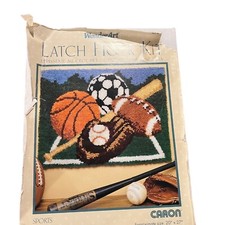 Caron WonderArt Sports Latch Hook Kit