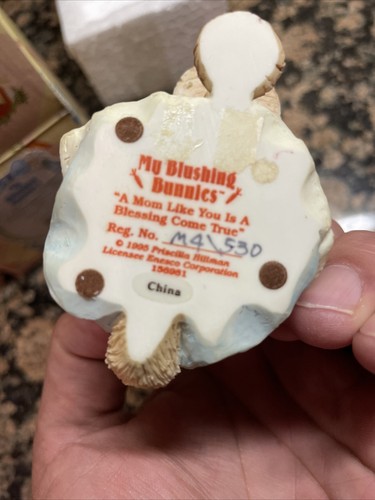 Enesco My Blushing Bunnies ( A Mom Like You Is a Blessing Come True) - Picture 7 of 7