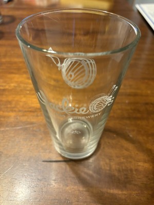 JACKIE O S BREWING COMPANY BEER PINT GLASS ATHENS OHIO