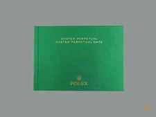 Genuine 2019 Rolex Oyster Perpetual Date English Watch Manual Booklet