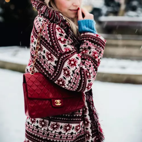 Fringe knit clearance jacket