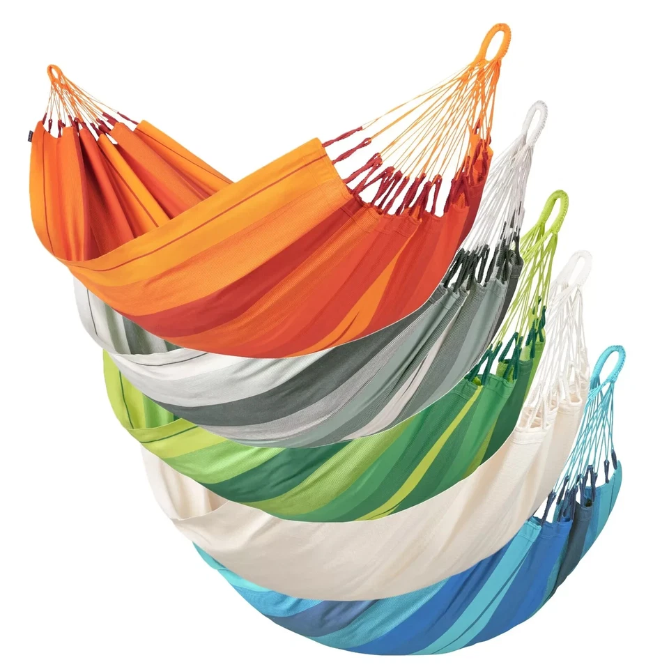 La Siesta Modesta Brisa Hängematte Bio-Baumwolle Single King vers. Farben Größen