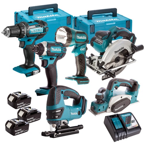 Makita 18V Li-ion 6 Piece Monster Kit 