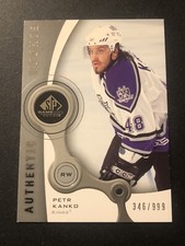 2005-06 SP Game Used Edition Authentic Rookies /999 Petr Kanko #216 Rookie RC