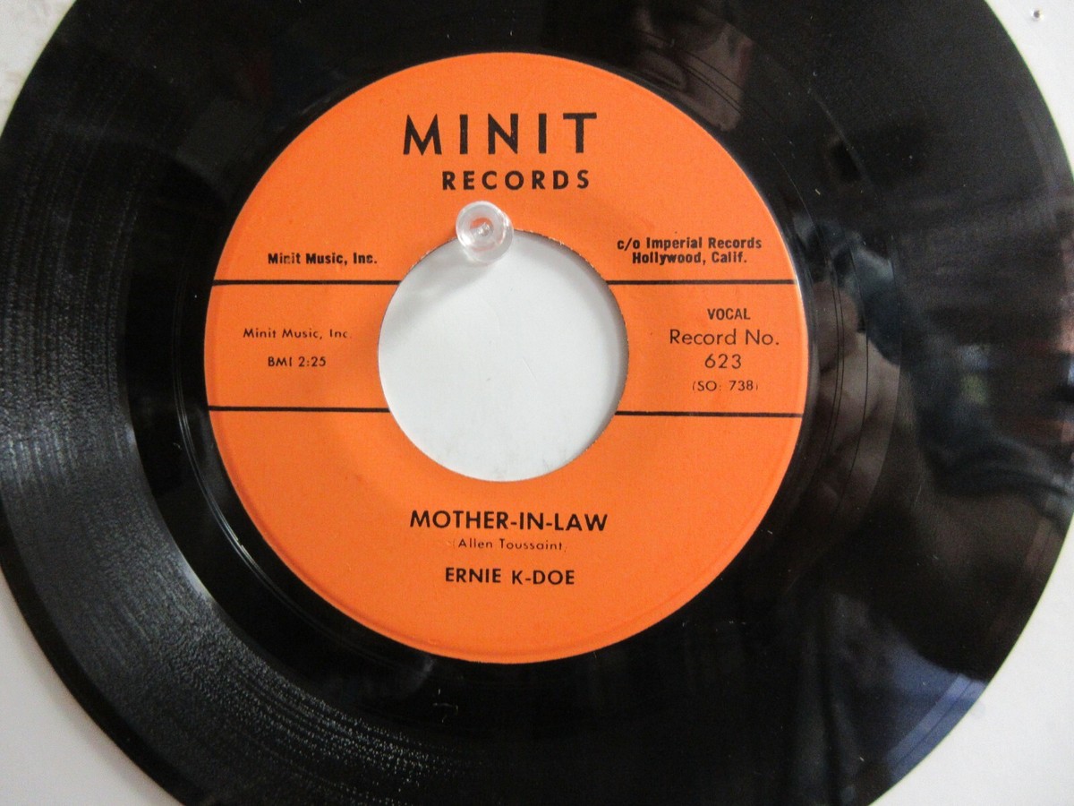💥 ' ERNIE K-DOE ' HIT 45 + PICTURE [MOTHER IN-LAW] 1961 ! 💥 | eBay