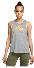 Womens Nike Trail Dri Fit Running Tank Top DM7571-066 Size 2XLARGE