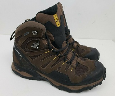 salomon leather hiking boots