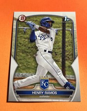 2023 Bowman Prospects #BP-96 1st Bowman Henry Ramos Paper Kansas City Royals